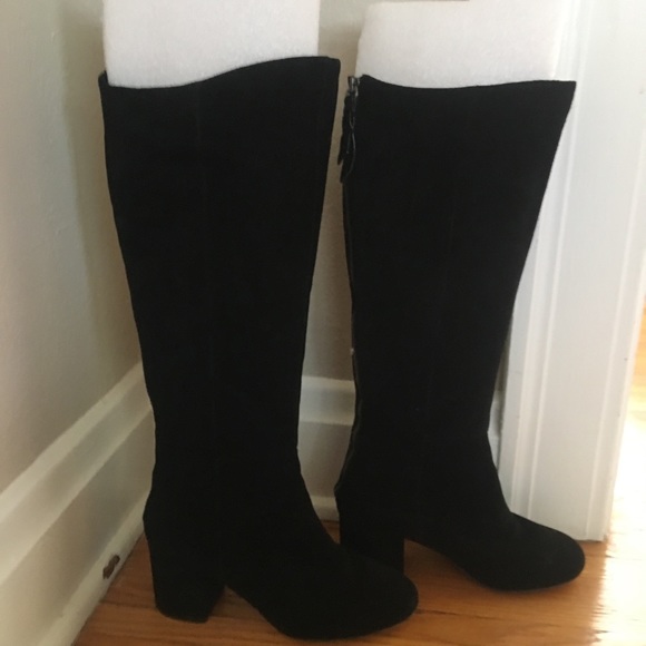 Splendid Black Suede Boots - Picture 3 of 6